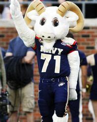 Bill the Goat, Navy Midshipmen mascot. | Naval academy football, Navy ...