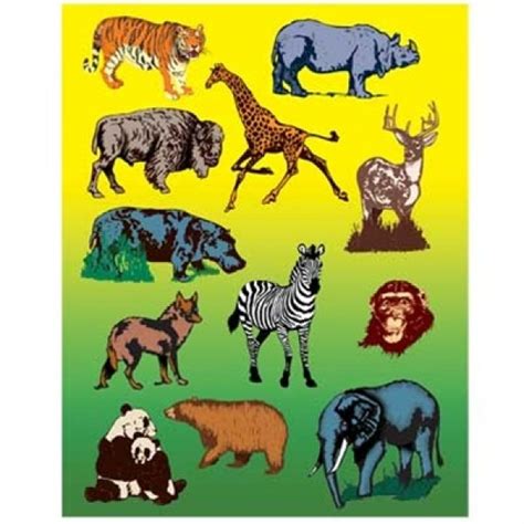 Wild Animals Stickers