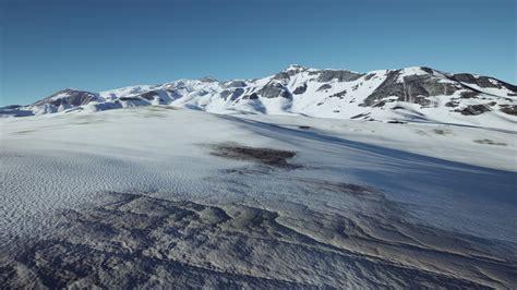 Snow covered volcanic crater in Iceland 5525623 Stock Video at Vecteezy