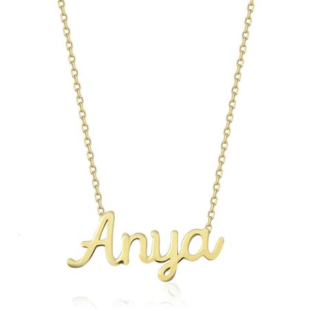 Name Necklace Gold Name Necklace Name Necklace Gold Name | Etsy