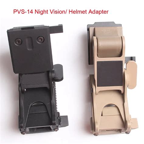 Helmet adapter PVS14 night vision mount helmet PVS 14 PVS 7 Night Vision Goggle NVG Helmet Rhino ...