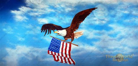 Soaring Eagle Backdrop Rentals | TheatreWorld® Backdrops