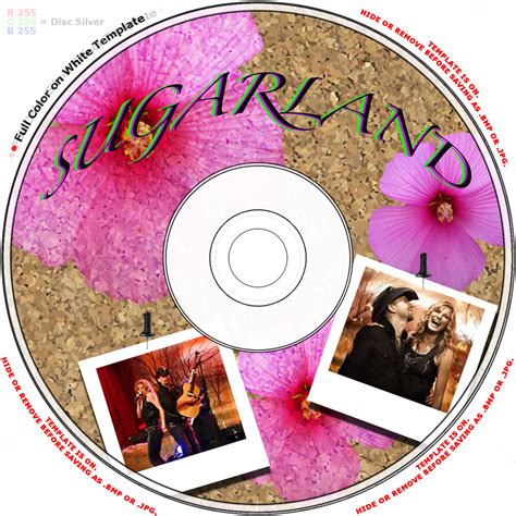 Graphics 1: FINAL Sugarland CD Album Art