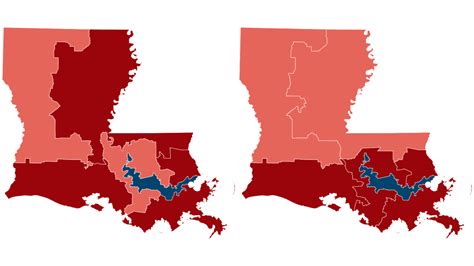 Louisiana redistricting 2022: Congressional maps by district