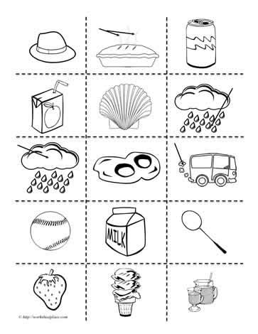 Matter Clipart Worksheets