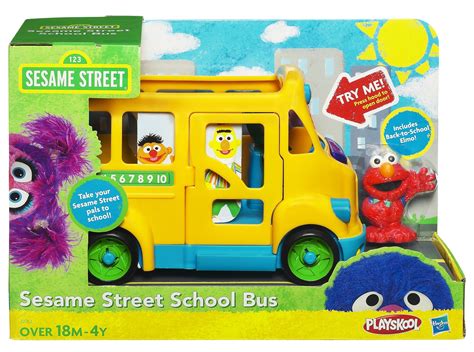 Image - Sesame street school bus hasbro 1.jpg - Muppet Wiki