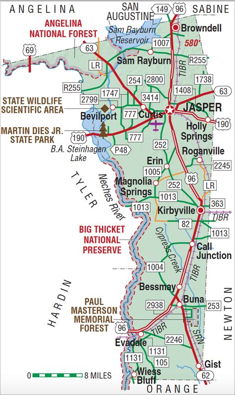 Jasper County | TX Almanac