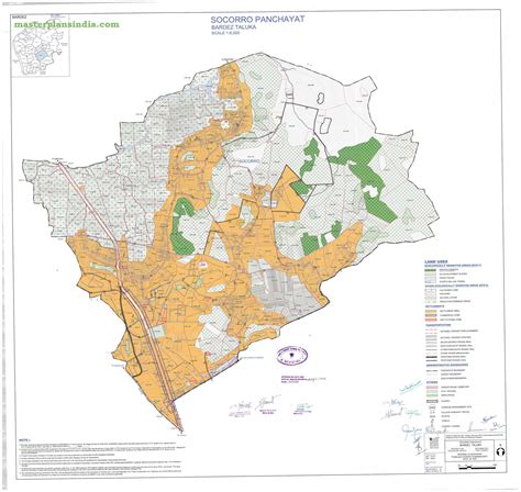 Soccorro Bardez Regional Development Plan Map PDF Download - Master Plans India