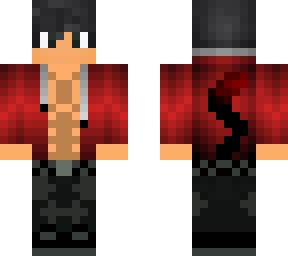 Aaron lycan skin with tails and ears | Minecraft Skin