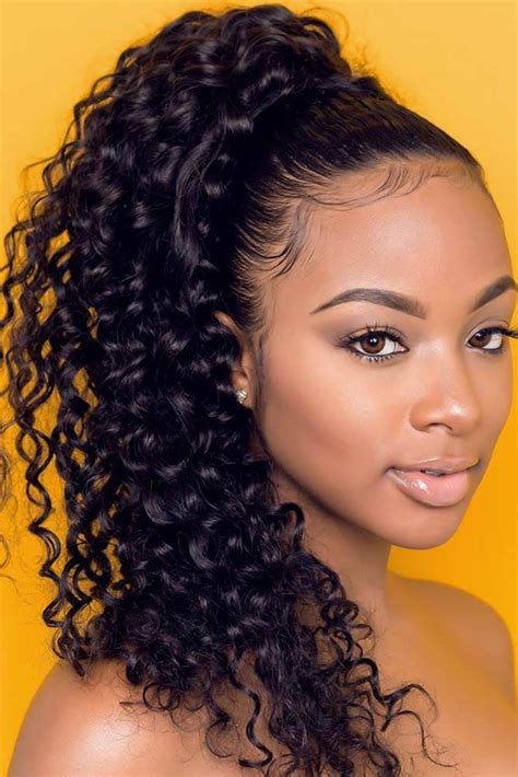 The Trendiest Ways To Beautify Your Long Curly Hair | LoveHairStyles.com | High ponytail ...