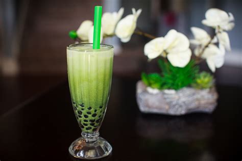 Matcha Bubble Tea Recipe – Matcha Milk Tea Boba – FOOD is Four Letter Word