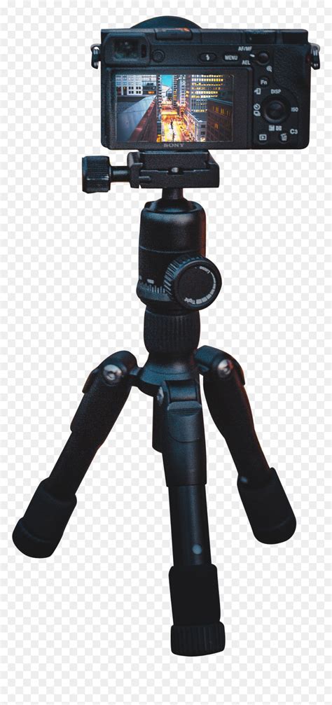 Camera On Tripod Stand - Camera Stand Png Hd Transparent, Png Download ...