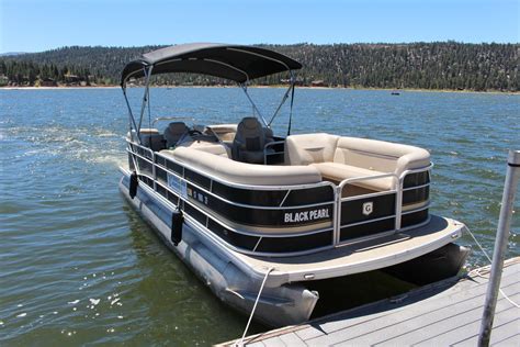 Pontoon Boat Rentals in Big Bear Lake | North Shore Landing