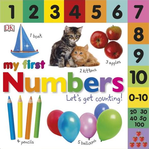 Tabbed Board Books: My First Numbers | DK US