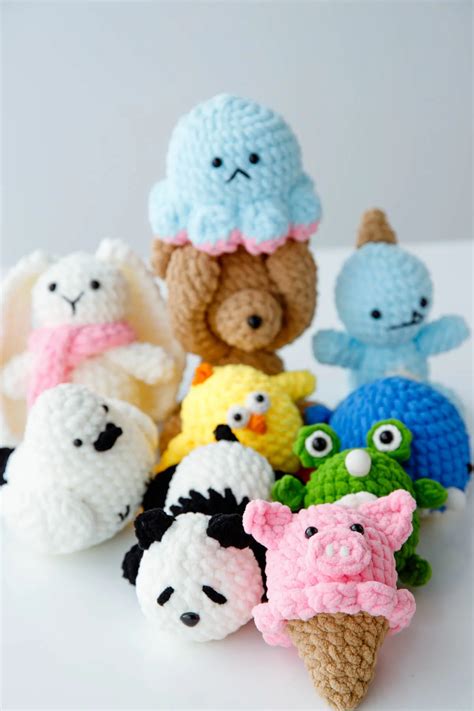 Beginner crochet Animal kits -Amigurumi Animal - Hookok