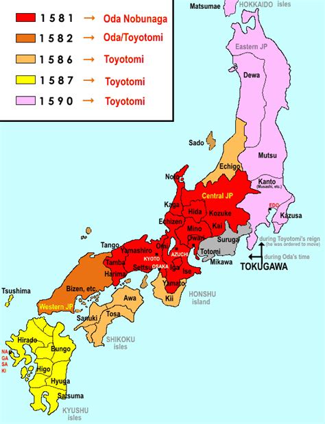 Sengoku Japan Map - My Maps