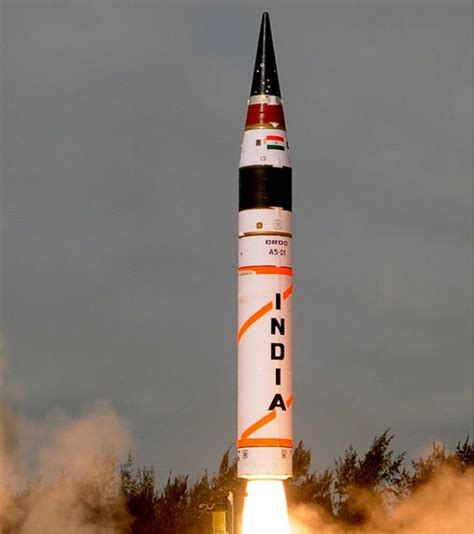 India conducts fourth test launch of Agni-V missile - BBC News