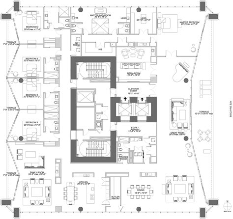 One Thousand Museum Floor Plans - floorplans.click