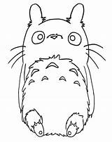 Adorable Totoro Para Colorear imprimir E Dibujar –ColoringOnlyCom sketch template