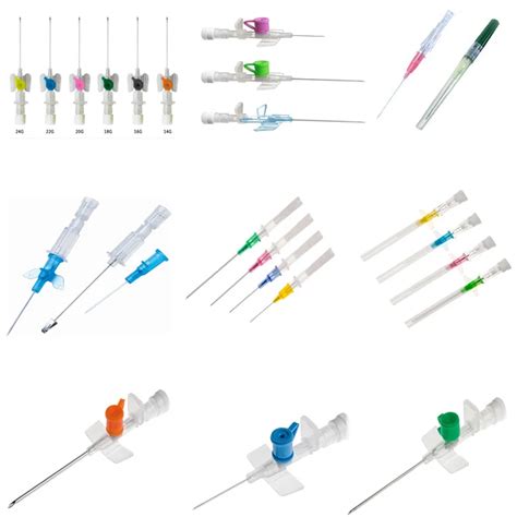 Different Sizes And Color Iv Cannula With Injection Port - Buy Iv Cannula,Iv Cannula Sizes And ...