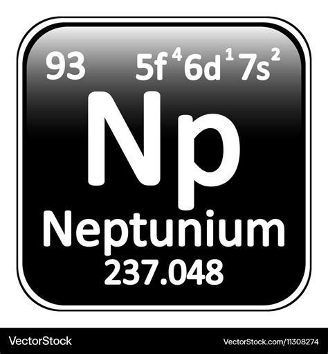 Neptunium Element Symbol