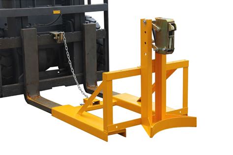 drum lifter forklift attachment , vertical drum lifter for machine maintenance