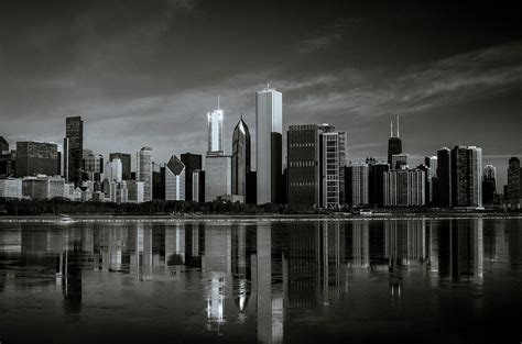 Chicago Lake Front Photograph by Miguel Winterpacht