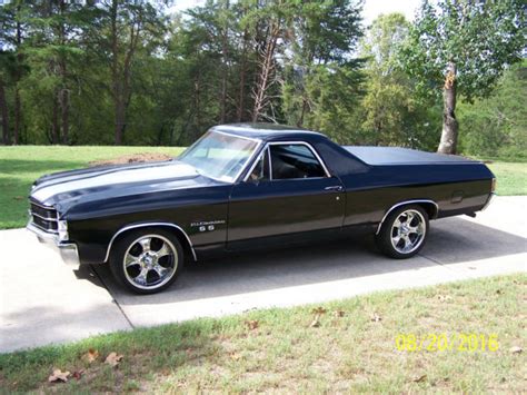 1972 EL CAMINO BLACK for sale - Chevrolet El Camino 1972 for sale in Maryville, Tennessee ...