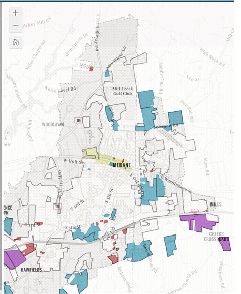 Development Map - Mebane, NC