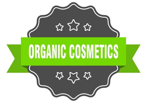 Organic Cosmetics Label. Organic Cosmetics Isolated Seal. Sticker. Sign Stock Vector ...