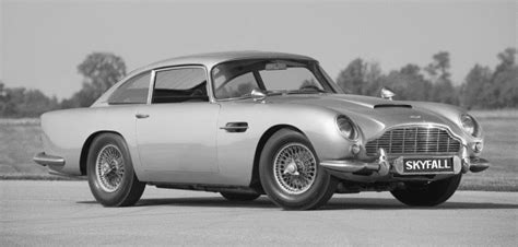 James Bond's Aston Martin DB5 in the Film Skyfall