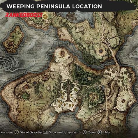 Elden Ring Weeping Peninsula Guide | Bosses, Items, Materials