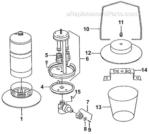 Coleman 5152-700 Parts List and Diagram : eReplacementParts.com