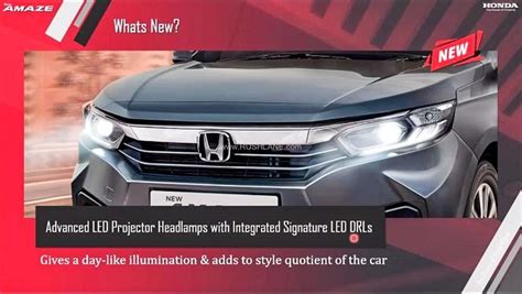 New Honda Amaze Exterior Features You Should Know About