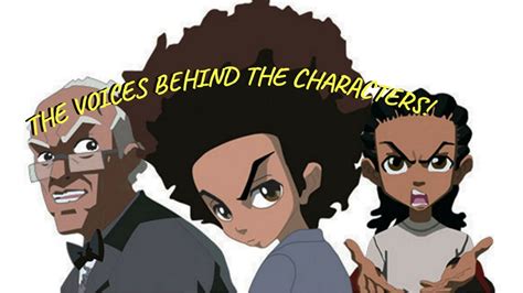 THE VOICES BEHIND THE BOONDOCKS CHARACTERS ! - YouTube