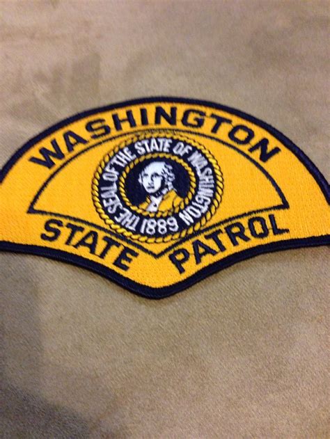 Washington State Patrol | Police patches, Old police cars, Police badge