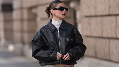 Best bomber jackets for women: Leather, oversized, cropped & more | HELLO!