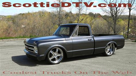 1968 Chevrolet C10 Street Truck "Procrastinator" Steve Holcomb Pro Auto Custom Interiors - YouTube