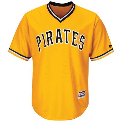 Pittsburgh Pirates Josh Harrison Replica Yellow Gold Retro Alternate ...