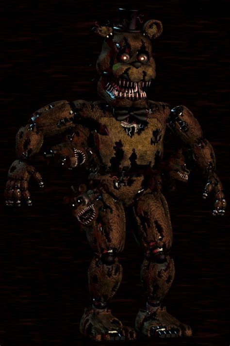 Nightmare Freddy | Freddy's nightmares, Anime fnaf, Fnaf jumpscares