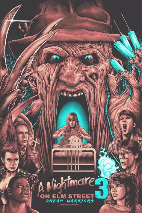 A Nightmare on Elm Street 3: Dream Warriors by Steven Luros Holliday (With images) | Horror ...