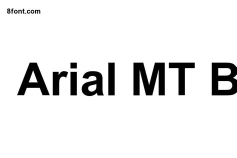 Arial MT Bold - Free Font Download