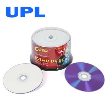 White Inkjet Printable Blank Dvd+r Double Layer Dvd Dl 8.5gb Movies Recordable - Buy Double ...