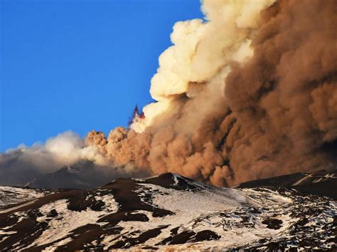 Mt Etna eruption: Stunning photos of Italy’s volcanic explosion | The Courier Mail