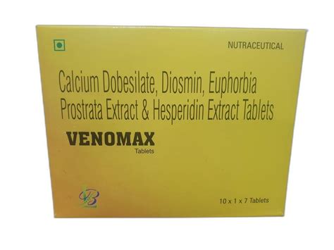 Calcium Dobesilate Diosmin Euphorbia Prostrata Extract Hesperidin Tablet at Rs 2700 in Roorkee