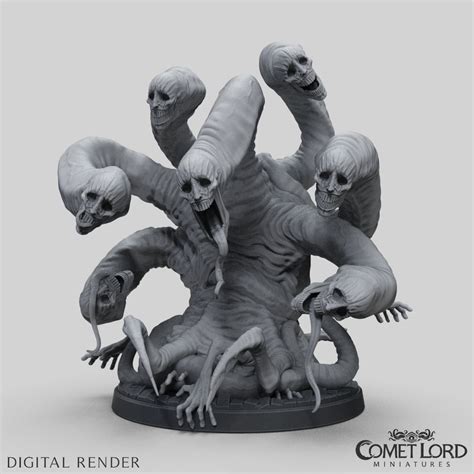 The False Hydra - Physical Version - Comet Lord Miniatures