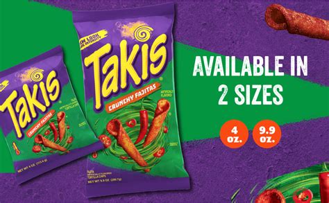 Takis Rolls Fajitas 9.9 oz - Deliciously Spicy Mexican Fajita Flavored Snack