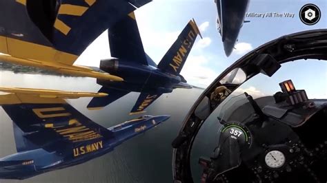 Cockpit View US Navy Blue Angels Team : r/aviation