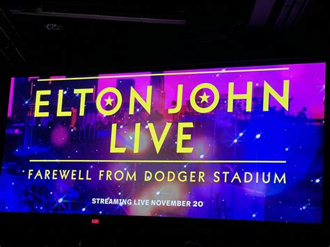 Disney+ To Host Live Concert Event "Elton John Live: Farewell From ...