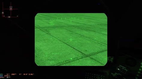 DCS AH 64D Apache night vision - YouTube